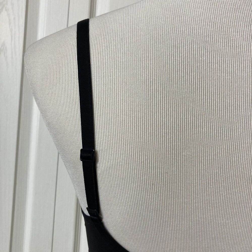 Simone Perele Bra 32D Underwire Black Lace Unlined Semi Sheer 12G319 Sexy - Picture 12 of 15